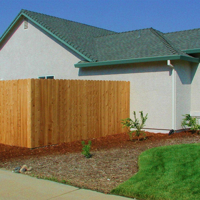 Cedar Fence Picket 5/8 in. x 3 1/2 in. x 6 ft.  Dog Ear Fence 2