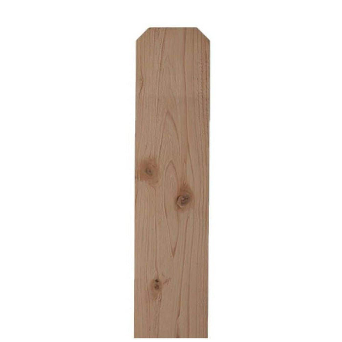 Cedar Fence Picket 3/4 in. x 7-1/2 in. x 6 ft. Dog-Ear Fence 2