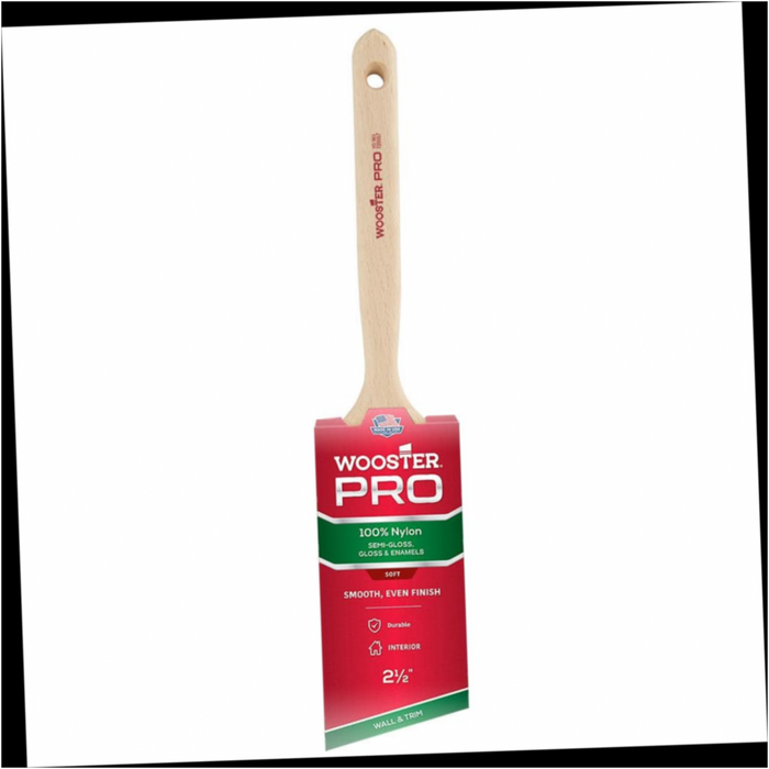 Nylon Angle Sash Brush 2-1/2 in. Pro