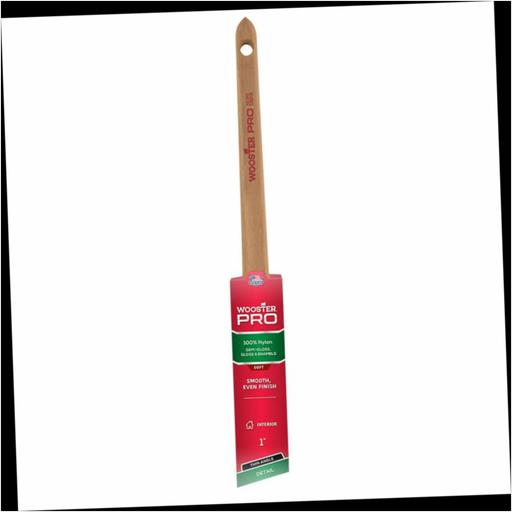 Nylon Thin Angle Sash Brush 1 in. Pro