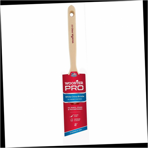 Angle Sash Brush Pro White China Bristle 2 in.