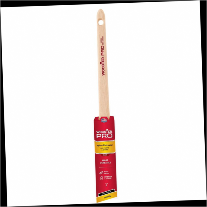 Sash Brush Thin Angle Nylon/Polyester 1 in. Pro