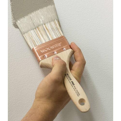 Wall Brush 2-1/2 in. Flat Pro Nylon/Polyester