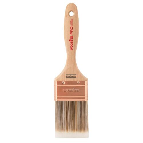 Wall Brush 2-1/2 in. Flat Pro Nylon/Polyester