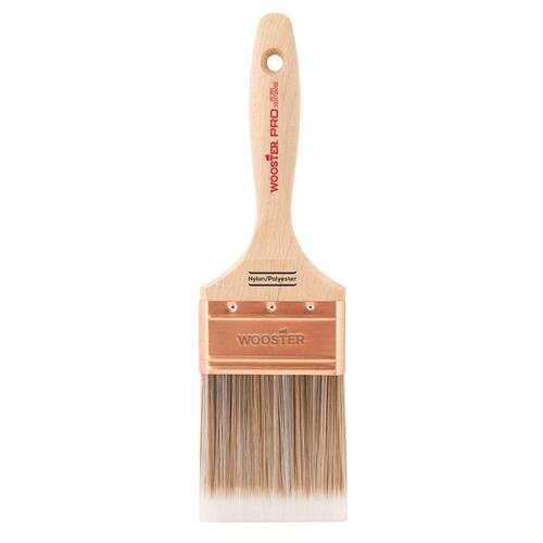 Flat Brush 3 in. Pro Nylon/Polyester