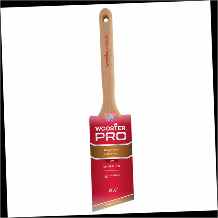 Angle Sash Brush Pro Polyester 2-1/2 in.