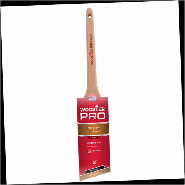 Brush Angle Sash Thin Polyester 2 in. Pro