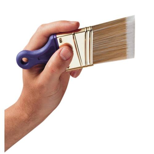 Paint Brush Shortcut Polyester Angled Sash for All Paint Types 2 in.