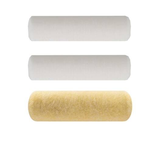 Roller Covers High-Density Wall and Ceiling 9 in. x 1/2 in. (3-Pack)