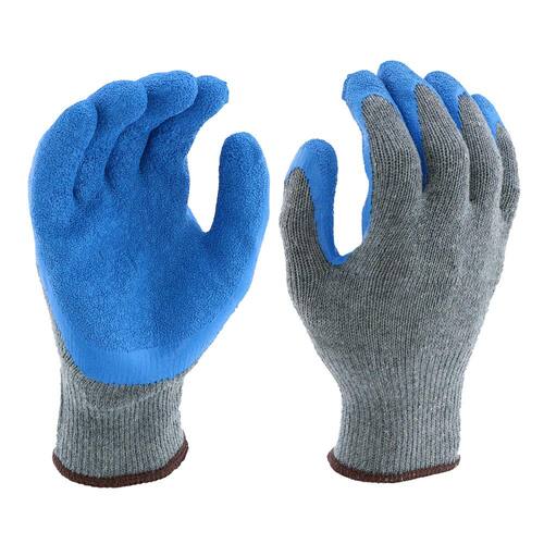 Multi-Purpose Gloves Large Latex-Dipped Cotton